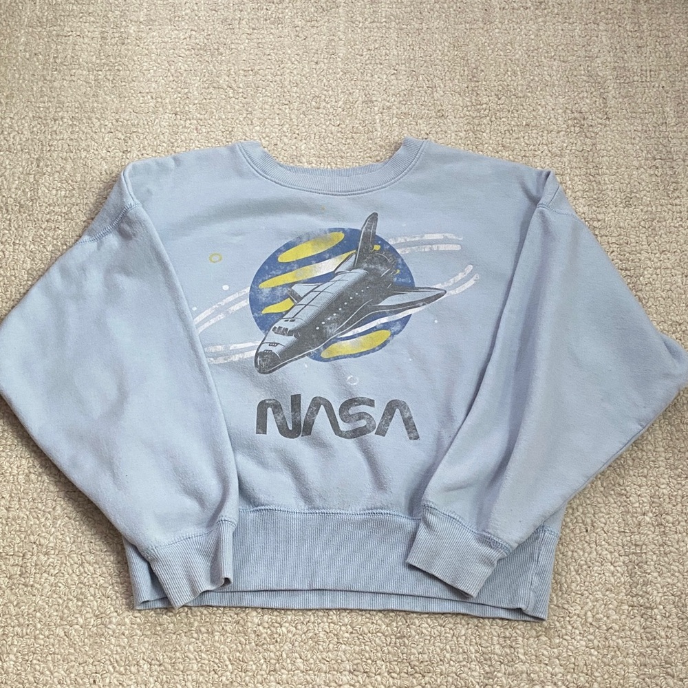 NASA Light Blue Sweatshirt